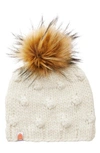Sht That I Knit The Campbell Merino Wool Beanie In White Lie