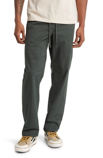 Vans Range Relaxed Fit Pants In Deep Forest