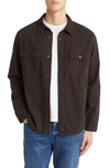 Frame Denim Snap-up Shirt In Marron