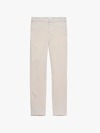 Frame L'homme Slim Chino Jeans In Neutrals