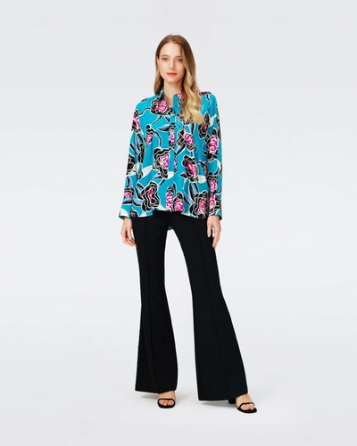 Diane Von Furstenberg Brooklyn Trousers By  In Size 14