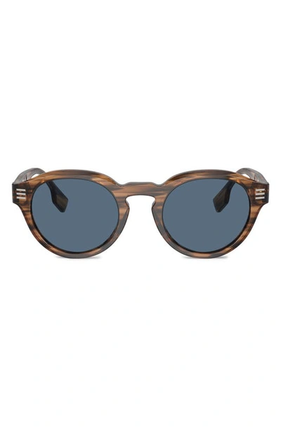 Burberry 50mm Phantos Sunglasses In Brown