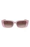 Aire Novae 51mm Cat Eye Sunglasses In Melon