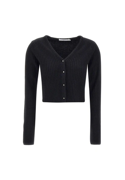 Iro Paris Iro "keyra" Wool And Cashmere Cardigan In Black