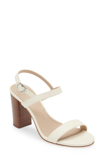 Bp. Lula Slingback Sandal In Ivory Natural