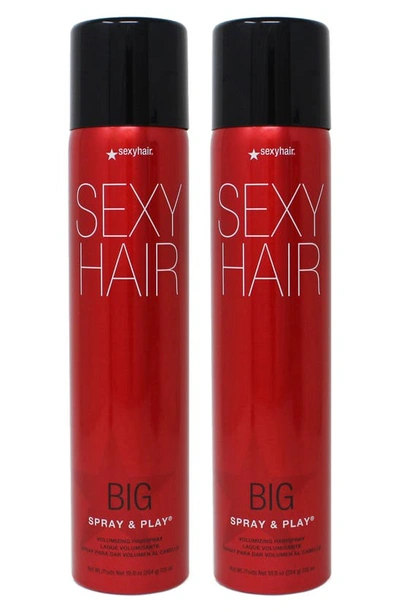 Big Sexy Hair Spray & Play Duo In White