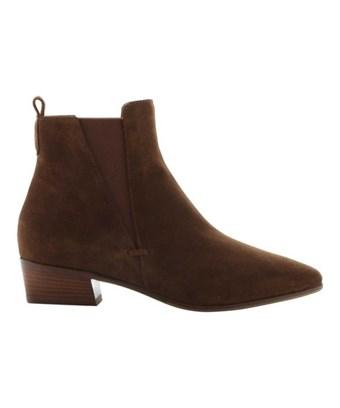 chestnut suede chelsea boots