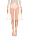 Dolce & Gabbana Knee Length Skirt In Pale Pink