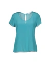 Patrizia Pepe Blouses In Turquoise