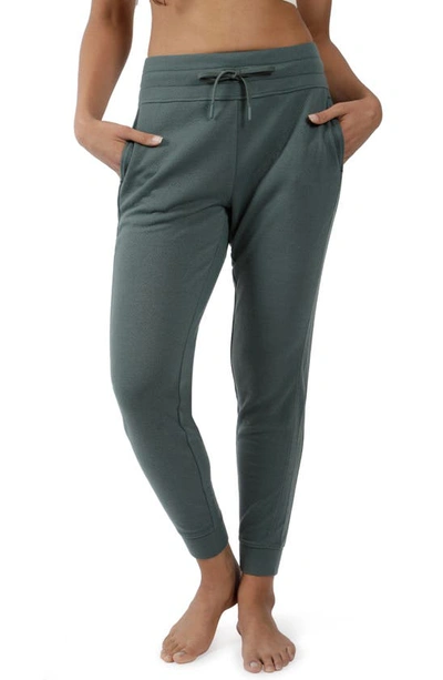 90 Degree By Reflex Jacquard Joggers In Sage