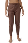 90 Degree By Reflex Jacquard Joggers In Mocha