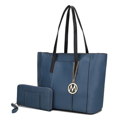 Mkf Collection By Mia K Dinah Light Weight Tote Bag With Wallet In Multi