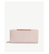 Ted Baker Matinee Leather Wallet In Light Pink