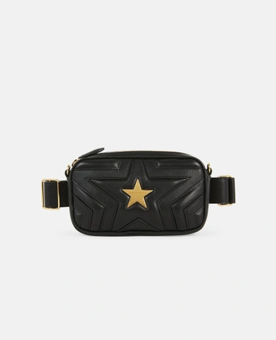 Stella Mccartney Stella Star Belt Bag In Black