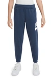 Nike Kids' Sportswear Club Fleece Joggers In Midnight Navy/ White