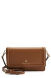 Michael Michael Kors Jet Set Charm Small Phone Crossbody Bag In Luggage