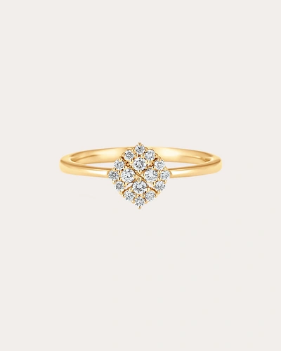 Sara Weinstock 18k Yellow Gold Flora Diamond Ring