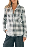 Faherty Legend Plaid Shirt In Snowonder Plaid