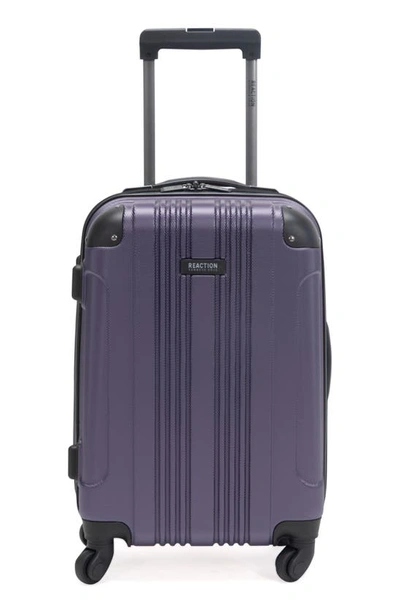 Kenneth Cole Out Of Bounds 20" Hardside Carry-on Luggage In Smokey Purple