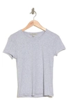 Allsaints Bela Crewneck T-shirt In Grey Marl