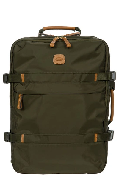 Bric's X-travel Montagna Travel Backpack In Olive