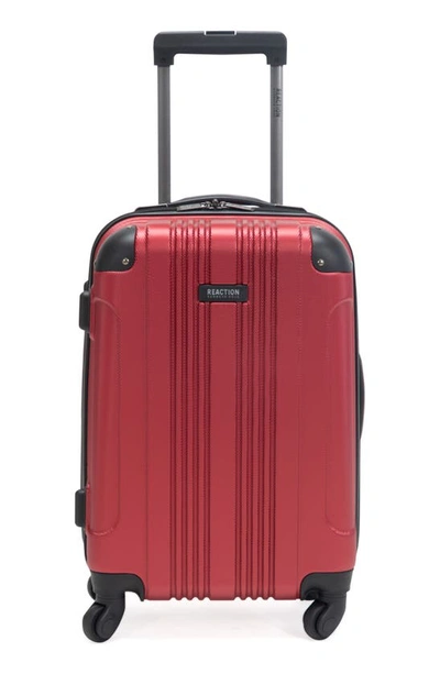Kenneth Cole Out Of Bounds 20" Hardside Carry-on Luggage In Scarlet Red