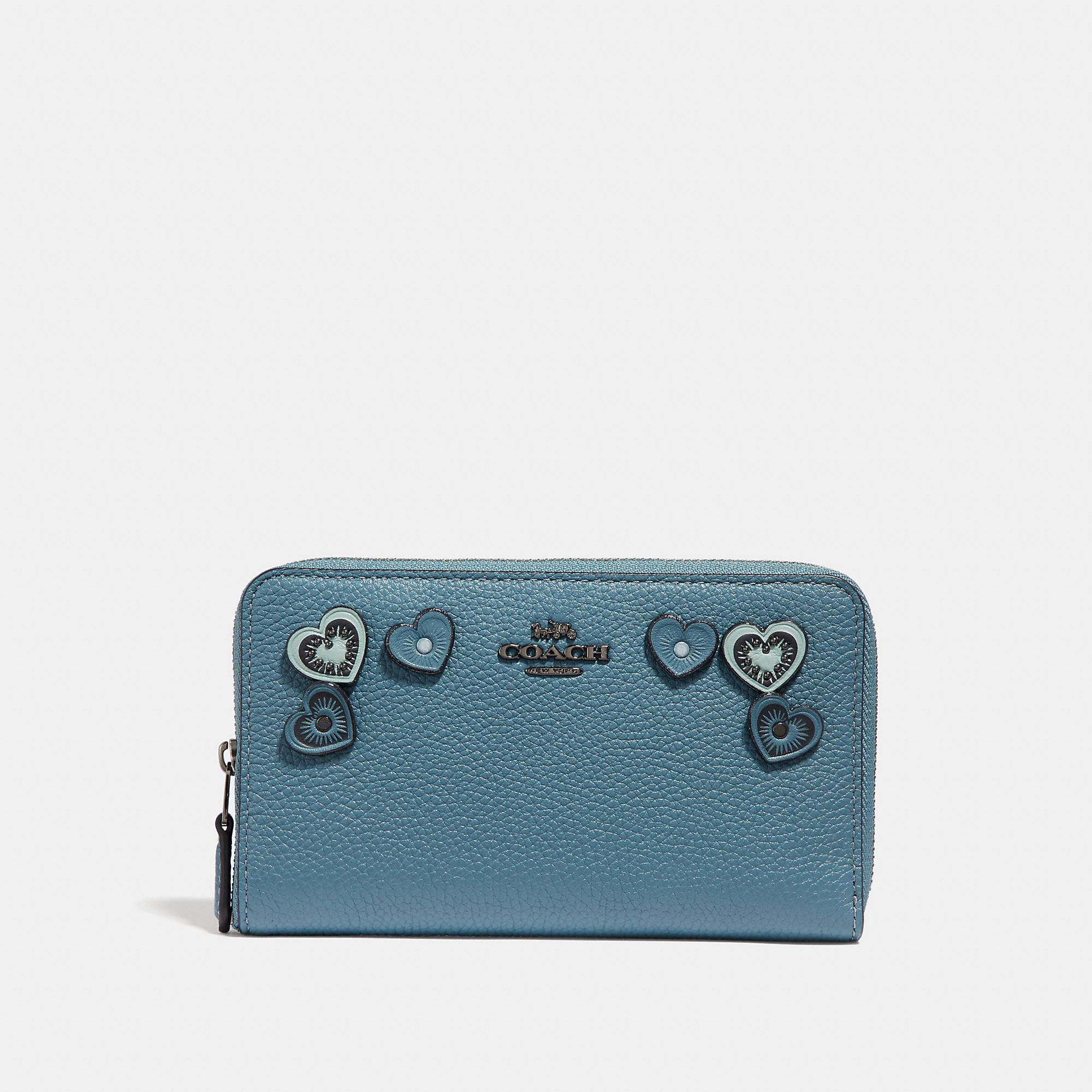 Coach Medium Wallets For Women IUCN Water