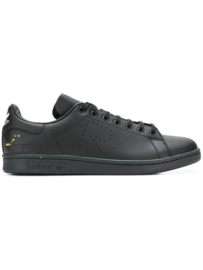Adidas By Raf Simons Stan Smith Low-top Leather Trainers In Black