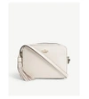 Kate Spade Kingston Drive Arla Leather Shoulder Bag In Bleach Bone