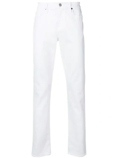 Frame Men's L'homme Skinny-fit Jeans In White