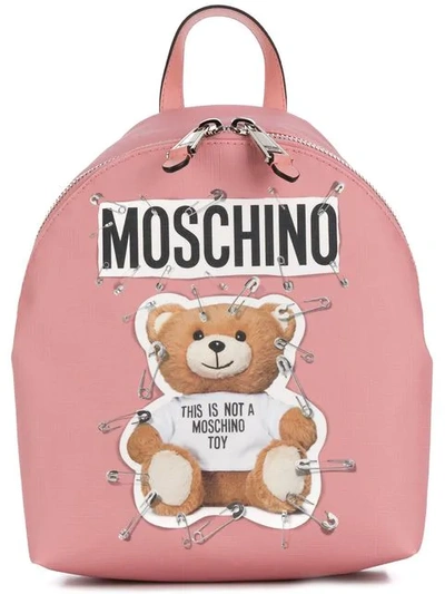 Moschino "teddy" Backpack Color Pink