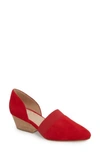 Eileen Fisher Hilly D'orsay Pump In Fire Suede