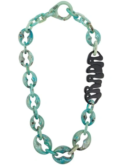 【美品】PRADA PLEX CHAIN JEWEL 美品】PRADA PLEX CHAIN JEWEL Prada Chunky Plex Chain