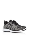 Apl Athletic Propulsion Labs Athletic Propulsion Labs Women's Techloom Pro Knit Low-top Sneakers In Black Pristine/white