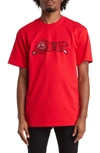 Icecream Glacier Sequin Cotton T-shirt In True Red