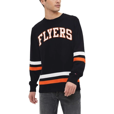 Tommy Hilfiger Black Philadelphia Flyers Nolan Long Sleeve T-shirt