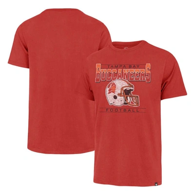 47 ' Red Tampa Bay Buccaneers Time Lock Franklin T-shirt