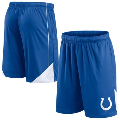 Fanatics Branded Royal Indianapolis Colts Slice Shorts