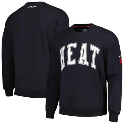 Tommy Jeans Black Miami Heat Henry Pullover Sweatshirt
