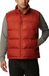 Columbia Pike Lake™ Ii Water Repellent Insulated Puffer Vest In Warp Red