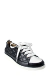 Ron White Novella Quilted Sneaker In Onyx