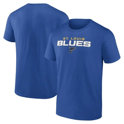 Fanatics Branded Blue St. Louis Blues Barnburner T-shirt