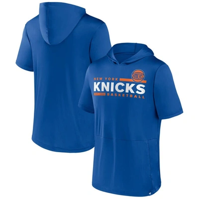 Fanatics Branded Blue New York Knicks Possession Hoodie T-shirt