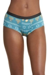 Meundies Cheeky Briefs In Hanukkah Sweater