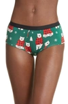 Meundies Cheeky Briefs In Cozy Bears