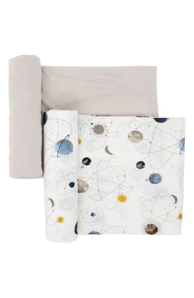 Little Unicorn 2-pack Knit Swaddle In Small Planetary