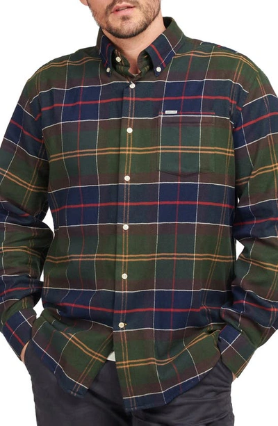 Barbour Hogside Regular Fit Tartan Button-down Shirt In Classic Tartan