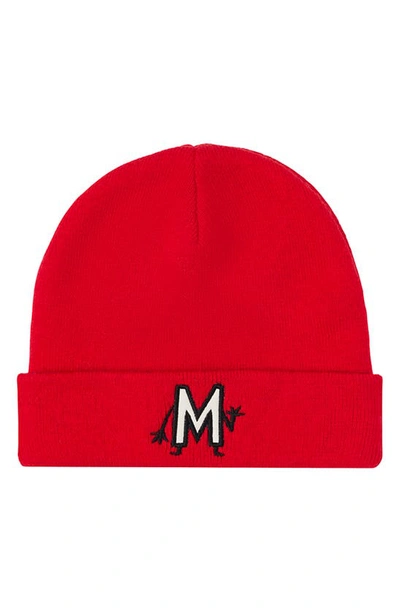 Mackage Kids' Kiko Wool Blend Beanie In Red