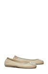 Tory Burch Minnie Travel Pavé Ballet Flat In Tortora