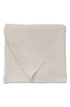 Pom Pom At Home Vancouver Cotton Gauze Coverlet In Cream